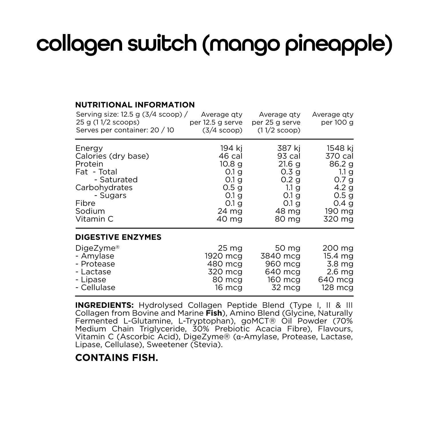 Collagen Switch