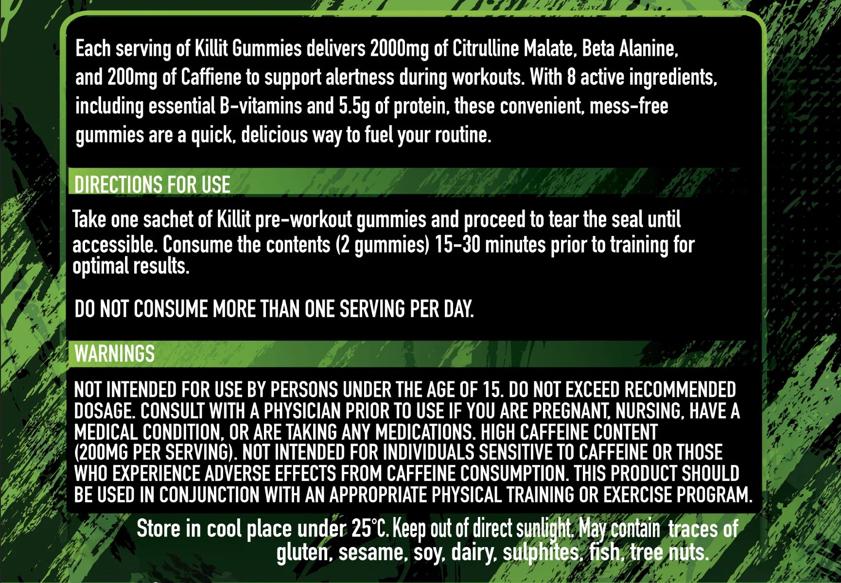 Killit Pre-Workout Gummies