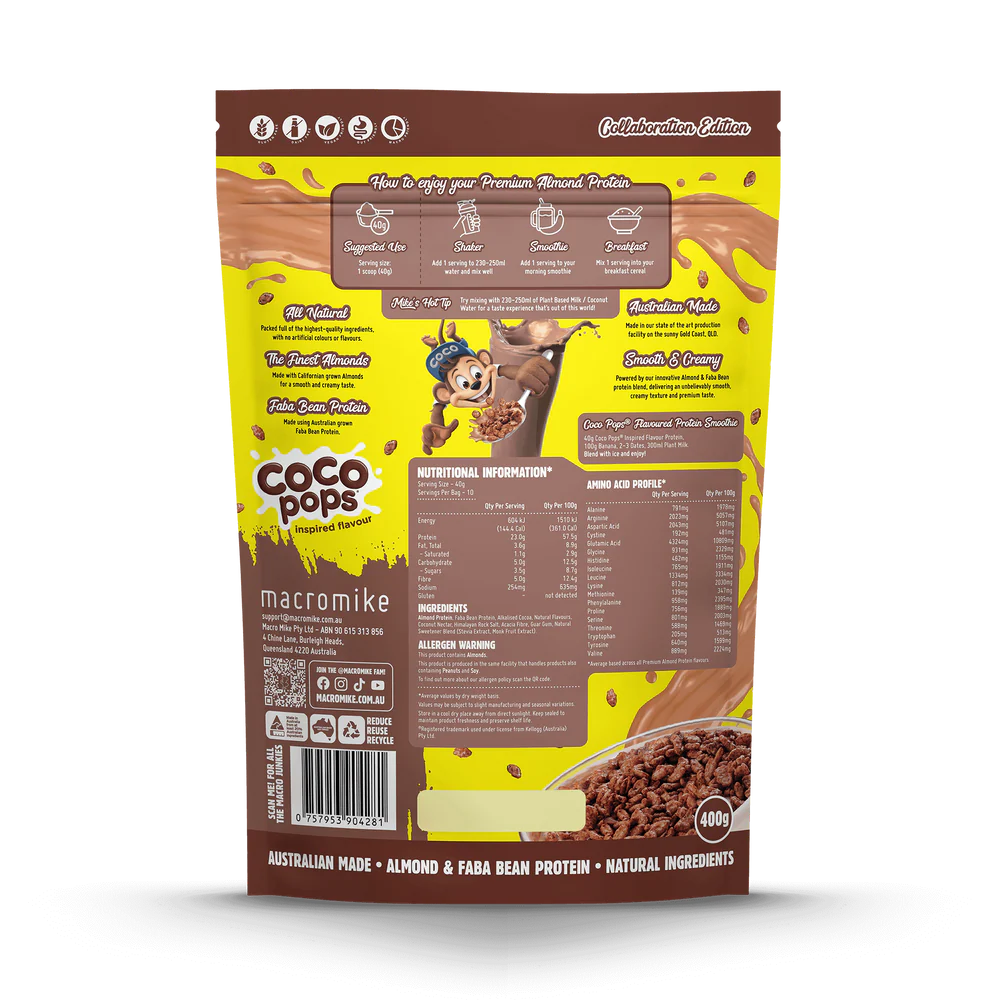 Macro Mike Premium Almond Protein