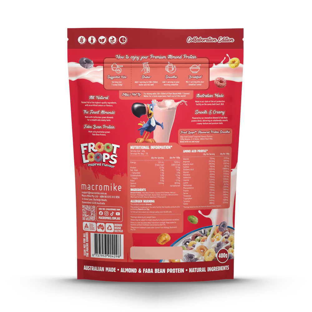 Macro Mike Premium Almond Protein