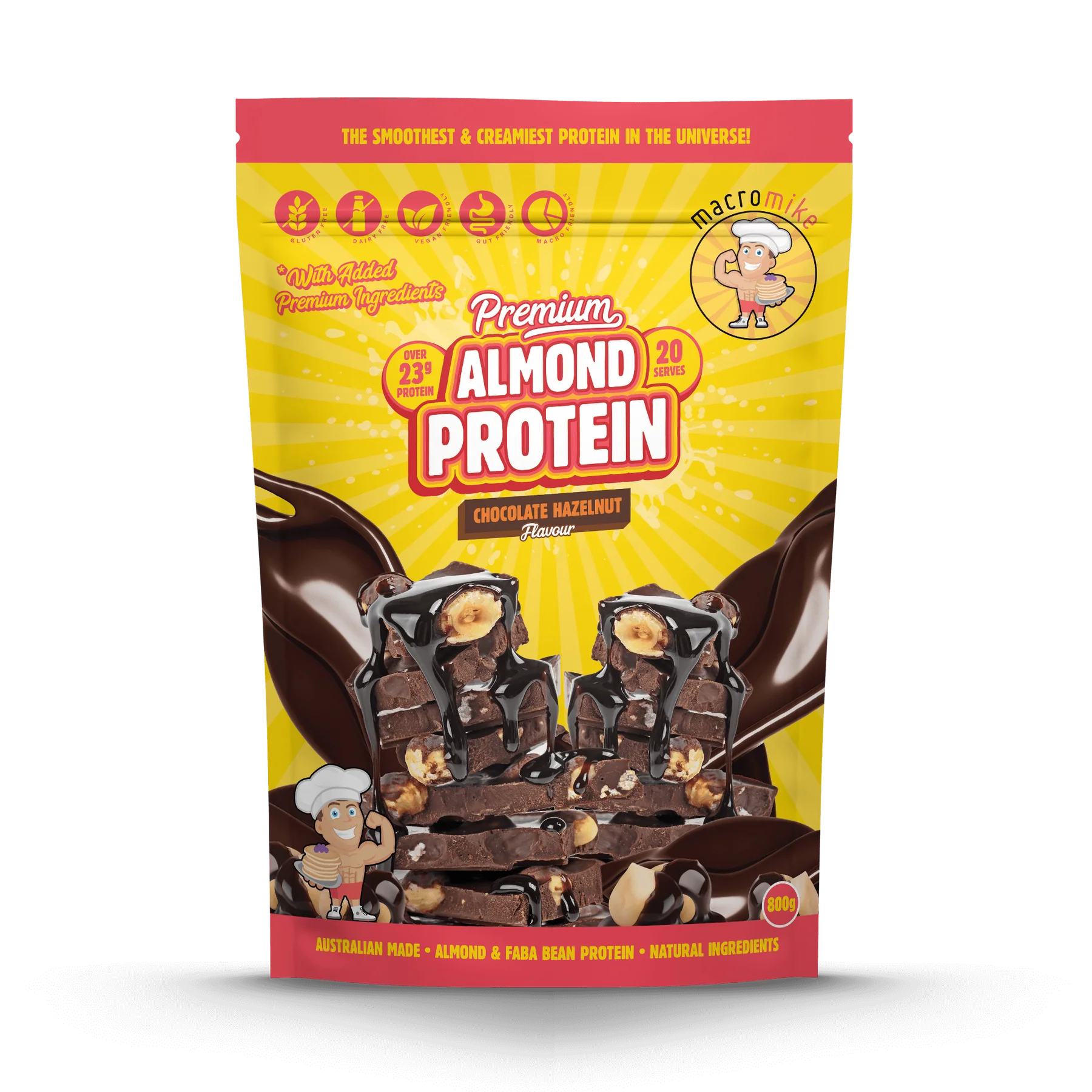 Macro Mike Premium Almond Protein