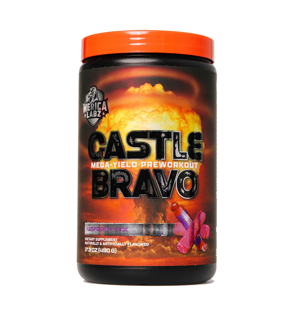 Bravo Raspberry Castle Bravo - Pre- Workout – 888 Supplements